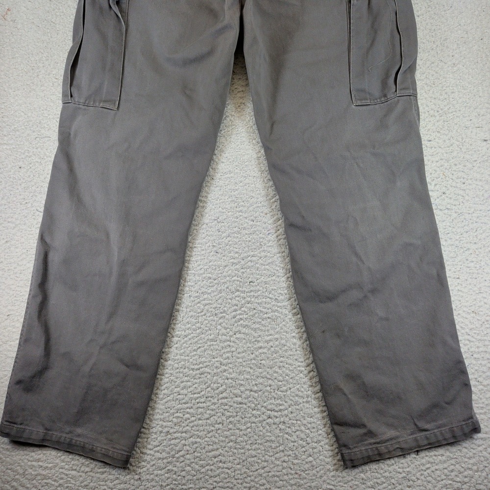 Patagonia Mens 34 Organic Cotton Cargo Pants Gray Gravel 55375 Fall 2008 Y2K - Picture 11 of 11